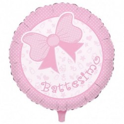 PALLONCINI 18" (CM.45) BATT. BABY ROSA