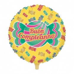 PALLONCINI 18" (CM.45) CANDY TONDO