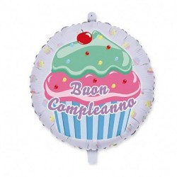 PALLONCINI 18" (CM.45) TONDO CUPCAKE