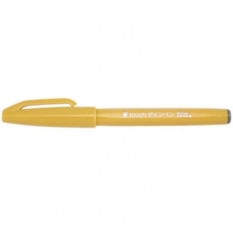 PENNARELLO BRUSH SING PEN PENTEL GIALLO