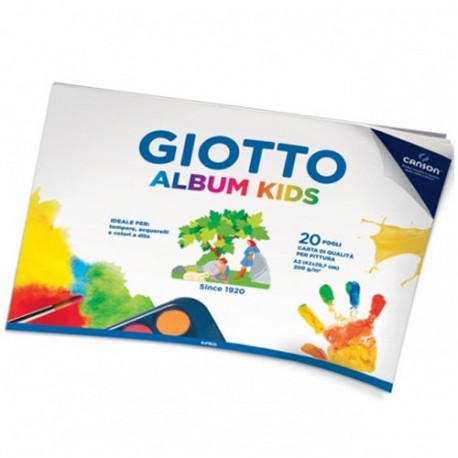 ALBUM DISEGNO GIOTTO KIDS A4 20F 200G