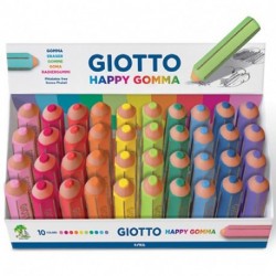 GOMMA GIOTTO HAPPY 40PZ. - 233700