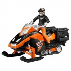 BRUDER MOTOSLITTA C/FIGURA E ACC