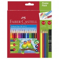 PASTELLI 18+4+2 GRAF. FABER CASTELL