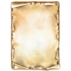 CARTA DIPLOMA PERGAMENA DECORATA 160GR