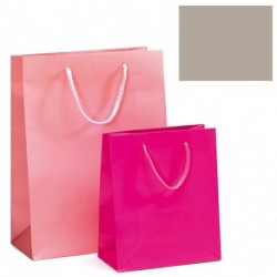 SHOPPER IN CARTA 16X19+8CM TORTORA M/
