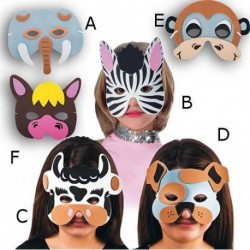 MASCHERA ANIMALETTO BIMBO IN EVA .ASS  -