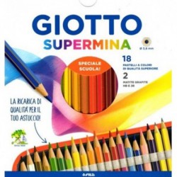 PASTELLI GIOTTO SUPERMINA 18PZ - F236300