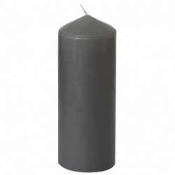 CANDELA MOCCOLO 280X90MM GRIGIO