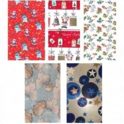 5KG SC. CARTA REGALO PIEGATA ASS. NATALE