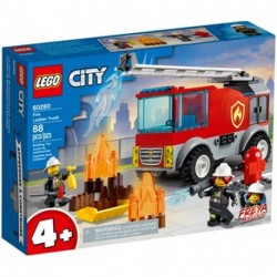 LEGO CITY FIRE AUTOPOMPA CON SCALA -