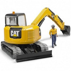 BURDER CAT MINI SCAVATORE CON FIGURA