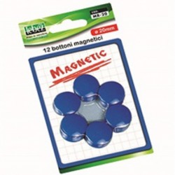 MAGNETI DIAM. 20MM BLU 12PZ - MR-20