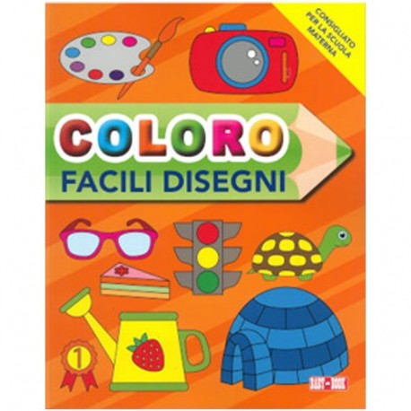 COLORO FACILI DISEGNI  - B036