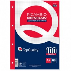 RICAMBIO TQ RINFORZATO 100GR 4MM A4 F40