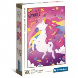 CLEM PUZZLE 500 HQC UNICORN - 35100.8