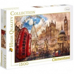 CLEM PUZZLE 1500 HQC VINTAGE LONDON -