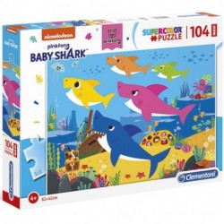 CLEM PUZZLE 104 MAXI BABY SHARK -