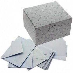 SCATOLA BIGLIETTI/BUSTA BIANCO 100/100