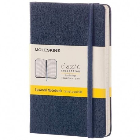 MOLESKINE NOTEBOOK 5MM 9X14 RIGIDO BLU