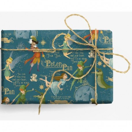 FOGLIO CARTA REGALO 70X100 PETER PAN -