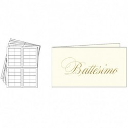 CARTONCINO PER BOMBONIERE LAUREA 100PZ
