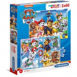 Z/E CLEM PUZZLE 2X60 PAW PATROL - 21617