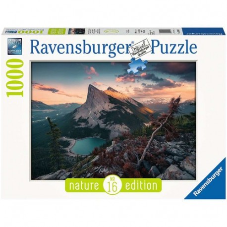 RAV PUZZLE 1000 TRAMONTO IN MONTAGNA -