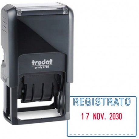 TRODAT DATARIO + REGISTRATO- BL.