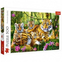 TRF PUZZLE 500PZ  FAMIGLIA TIGRI  -