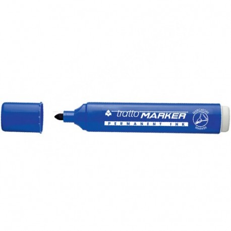 PENNARELLO TRATTO MARKER BLU P/TONDA