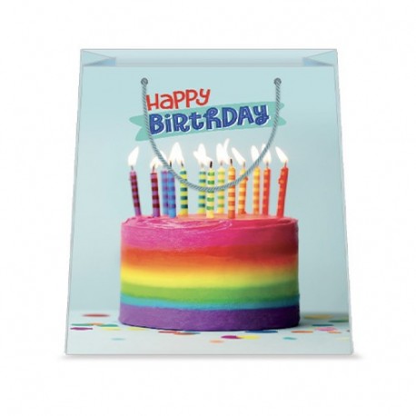 SHOPPER 18,5X23X10CM TORTA M -