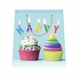 BORSA IN CARTA 18X,5X23X10CM CUPCAKES M