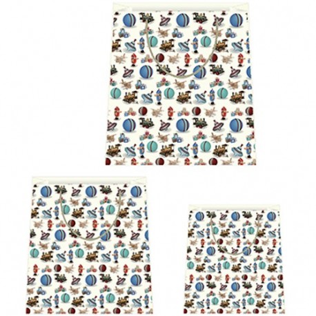 SHOPPER 18,5X23X10CM GIOCATTOLI