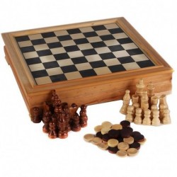 GIOCO DAMA 7/1 LEGNO SCAT. - ODG014