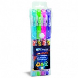 PENNA GEL GLITTER SET 4PZ - 61786