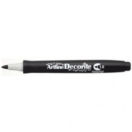 PENNARELLO ARTLINE DECORITE P/T NERO