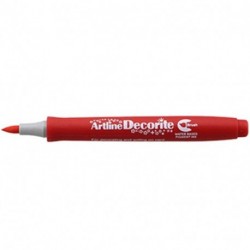 PENNARELLO ARTLINE DECORITE P/T ROSSO