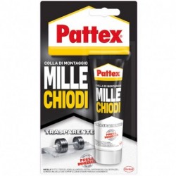 PATTEX MILLECHIODI TRASPARENTE 40GR