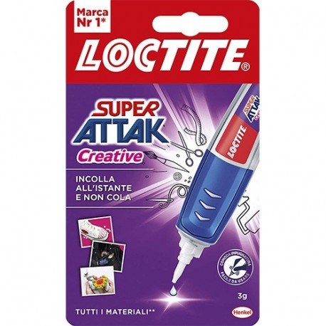 COLLA LOCTITE SUPER ATTAK CREATIVE 3GR