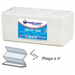 ASCIUGAMANI PIEGATI "V" 2 VELI 150PZ