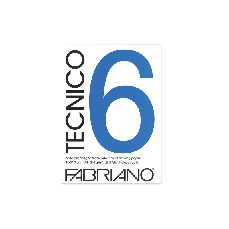 ALBUM DISEGNO FABRIANO TECNICO 6 A4