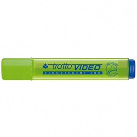 EVIDENZIATORE TRATTO VIDEO VERDE LIME -