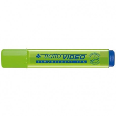 EVIDENZIATORE TRATTO VIDEO VERDE LIME -