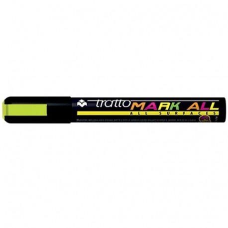 MARCATORE TRATTO MARK ALL GIALLO FLUO