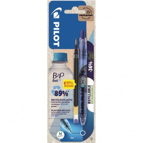 PENNA B2P BLU PILOT + REFILL BL.2PZ