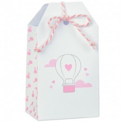 TAG 55X35X100 BALLON ROSA - 17824C