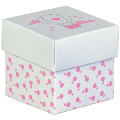 SCATOLA F/C 50X50X50 BALLON ROSA -