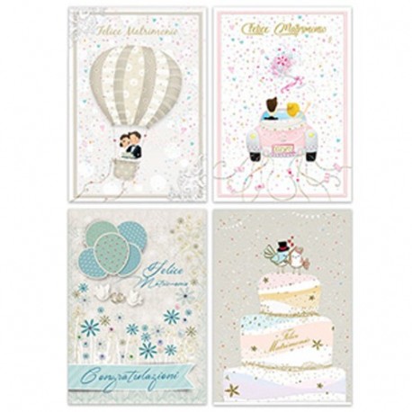 BIGLIETTI FELICE MATRIMONIO  -