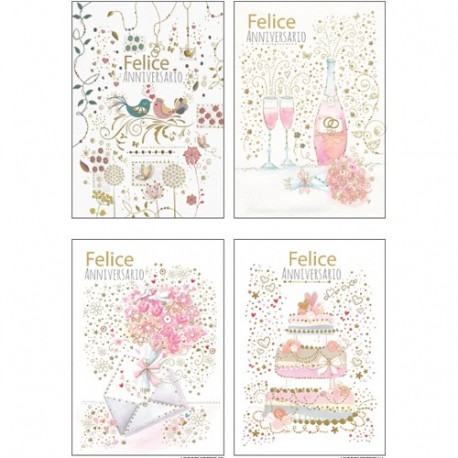 BIGLIETTI FELICE ANNIVERSARIO  -